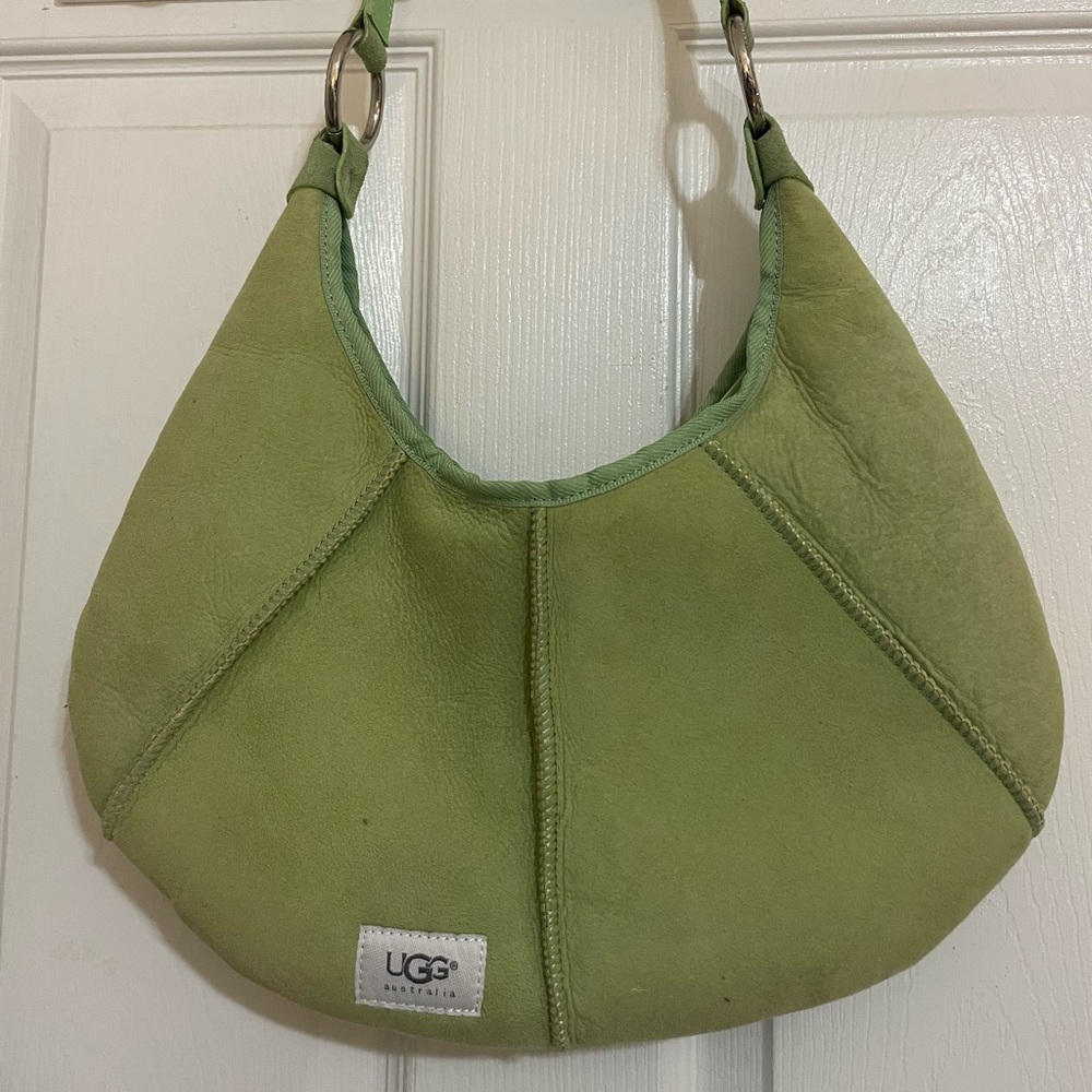 VINTAGE UGG Hobo Baguette Handbag